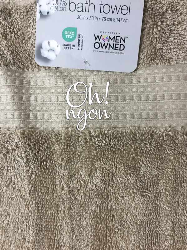 Phòng tắm - Khăn tắm 100% cotton – Hàng USA     